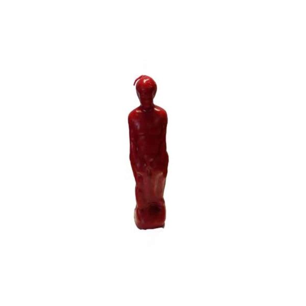 Red Male Candle