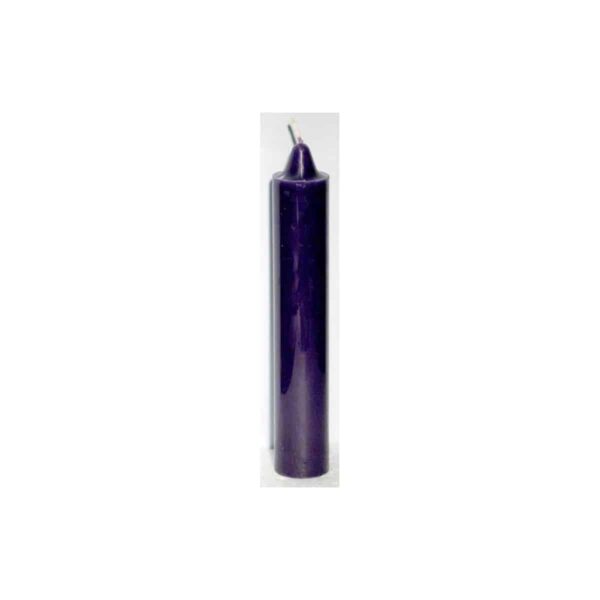 9" Purple Pillar Candle