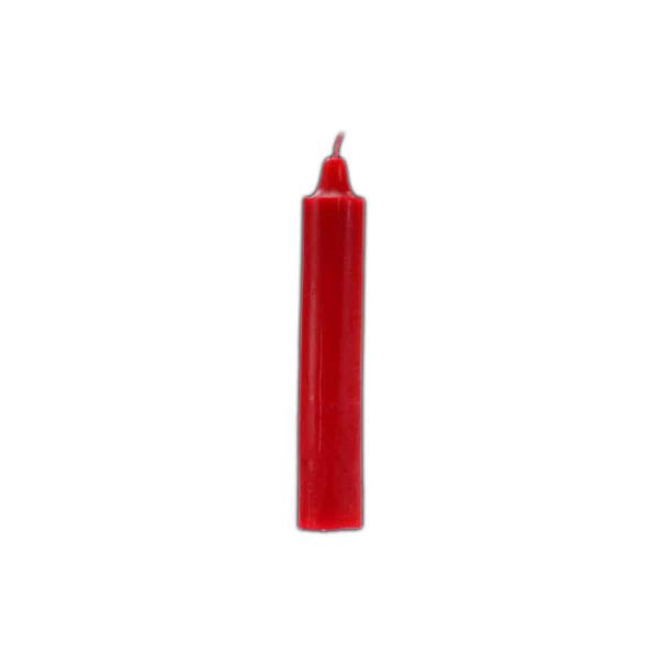 9" Red Pillar Candle