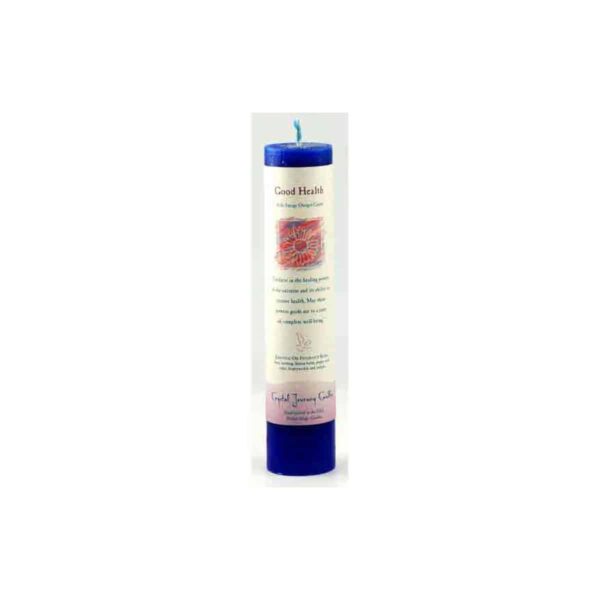 Good Health Reiki Charged Pillar Candle