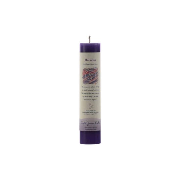 Harmony Reiki Charged Pillar Candle
