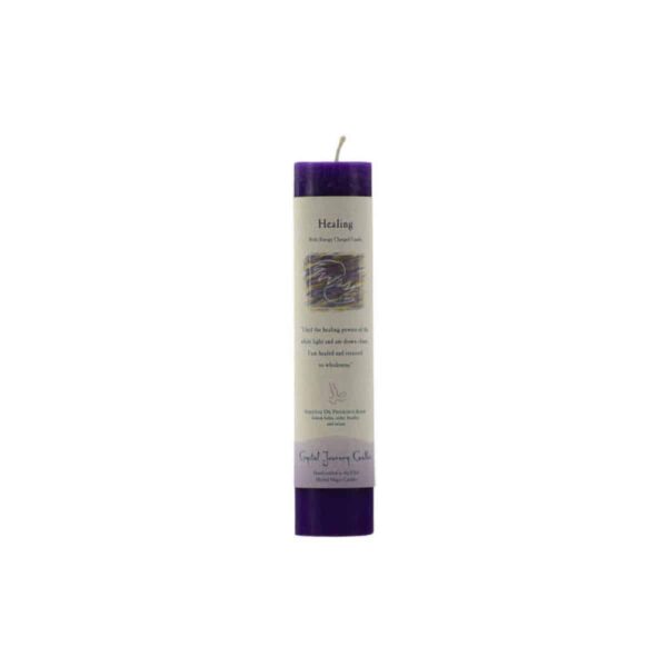 Healing Reiki Charged Pillar Candle