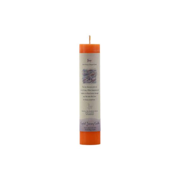 Joy Reiki Charged Pillar Candle