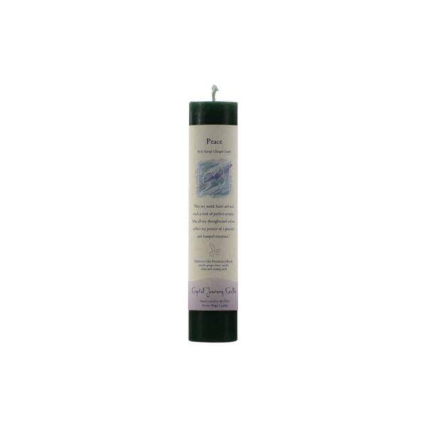 Peace Reiki Charged Pillar Candle