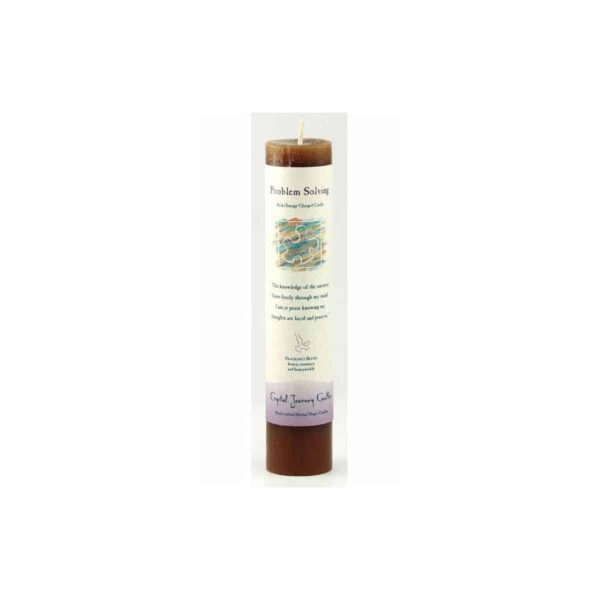 Problem Solving Reiki Charged Pillar Candle