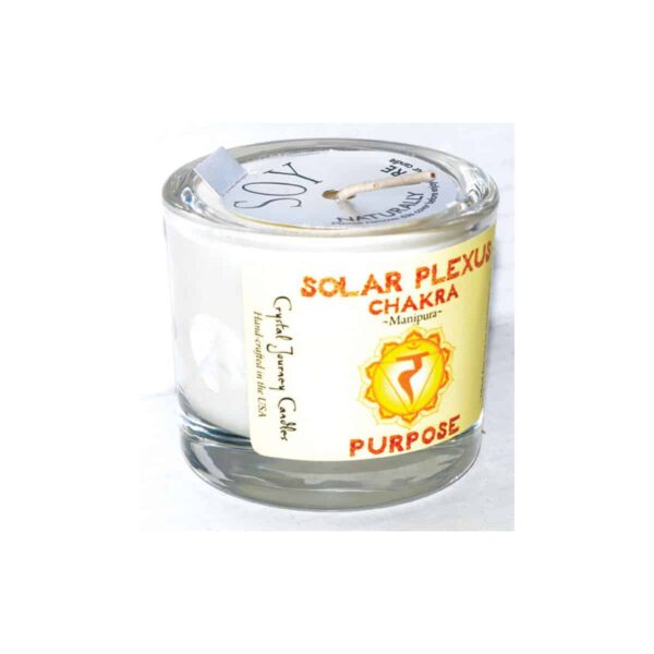 Solar Chakra Soy Votive Candle