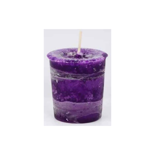 Healing Herbal Votive - Purple