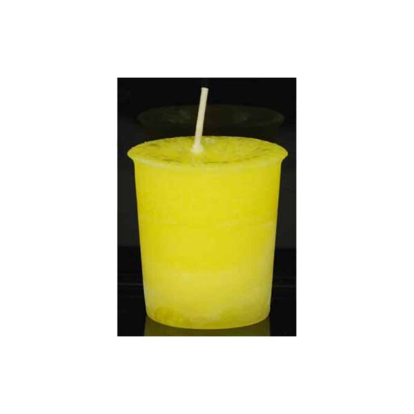 Laughter Herbal Votive - Yellow