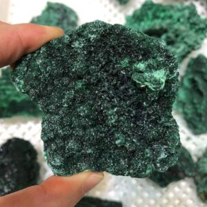 Raw Malachite specimen