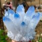 Brand-new-find-sky-blue-Phantom-quartz-crystal-cluster-ore-sample-cured-1