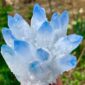 Brand-new-find-sky-blue-Phantom-quartz-crystal-cluster-ore-sample-cured-3