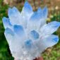 Brand-new-find-sky-blue-Phantom-quartz-crystal-cluster-ore-sample-cured-5
