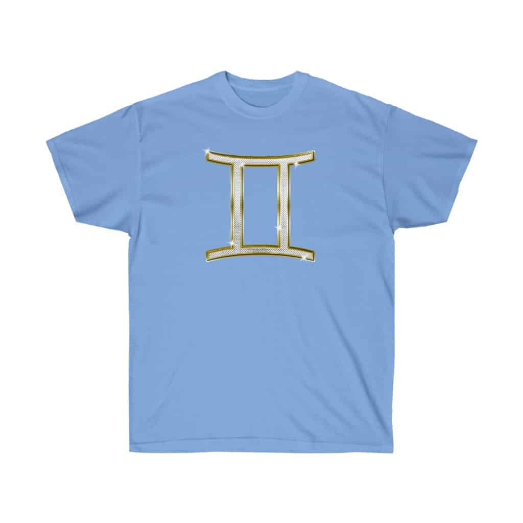 Gemini Glyph / Gemini Symbol - Zodiac Collection - Unisex Softstyle Gemini Zodiac Astrology T-shirt