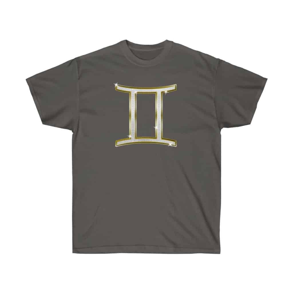 Gemini Glyph / Gemini Symbol - Zodiac Collection - Unisex Softstyle Gemini Zodiac Astrology T-shirt