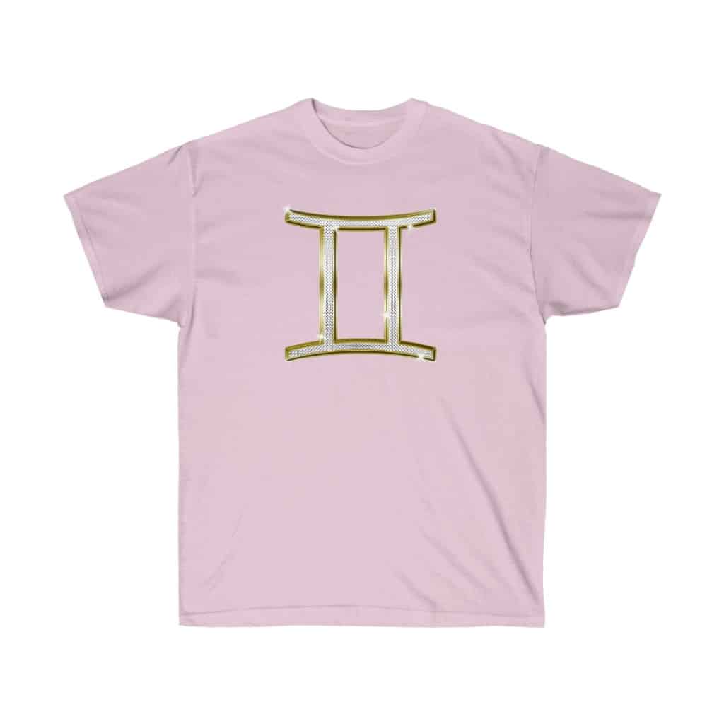 Gemini Glyph / Gemini Symbol - Zodiac Collection - Unisex Softstyle Gemini Zodiac Astrology T-shirt