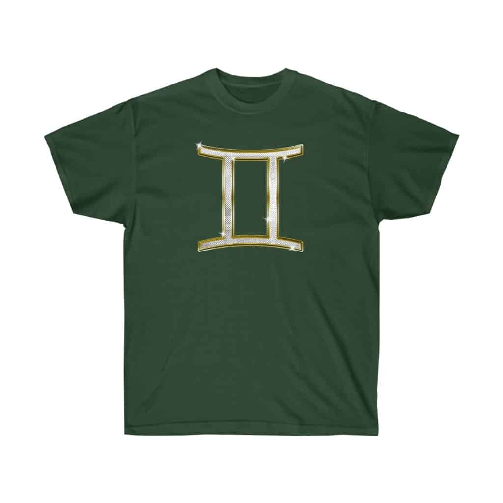 Gemini Glyph / Gemini Symbol - Zodiac Collection - Unisex Softstyle Gemini Zodiac Astrology T-shirt