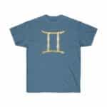 Gemini Glyph / Gemini Symbol - Zodiac Collection - Unisex Softstyle Gemini Zodiac Astrology T-shirt