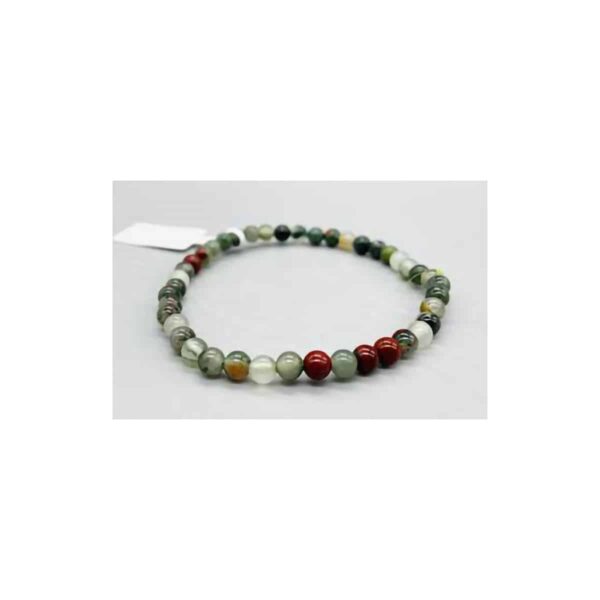 4mm Bloodstone bracelet