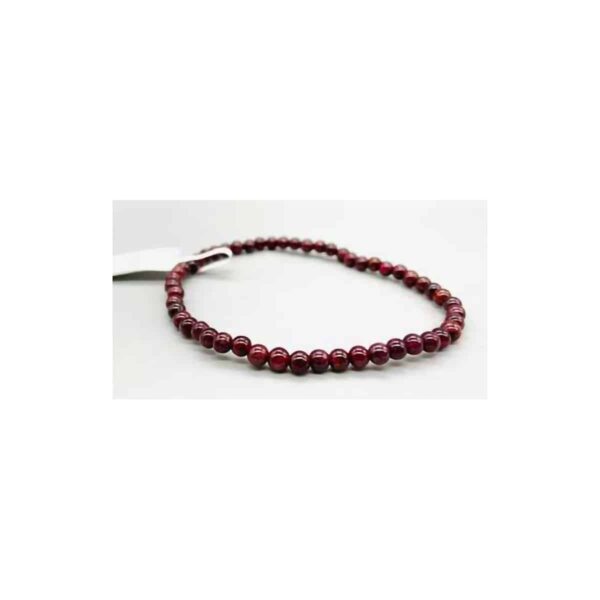 4mm Garnet bracelet