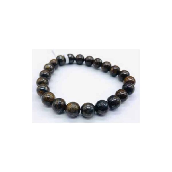 8mm Axinite/ Bronzite bracelet