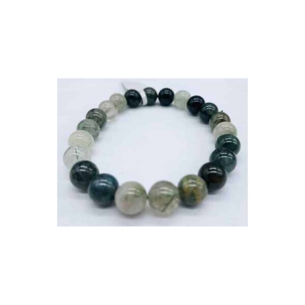 8mm Green Rutilated Quartz bracelet