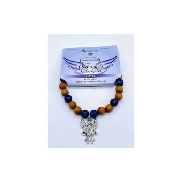 8mm Archangel Melchizedek Virtue bracelet