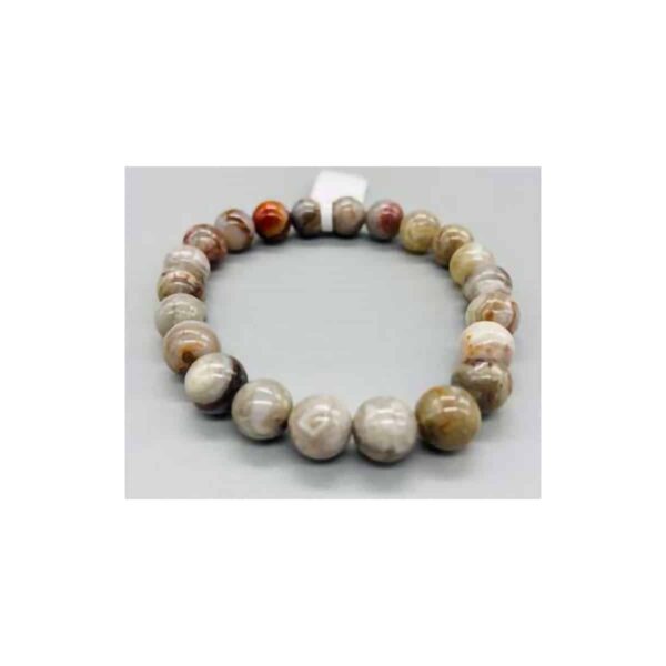 8mm Laguna Lace Agate bracelet
