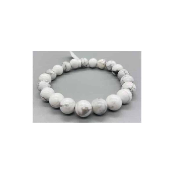 8mm Howlite bracelet
