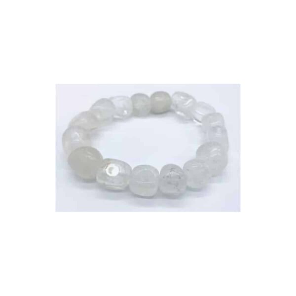 Quartz gemstone bracelet