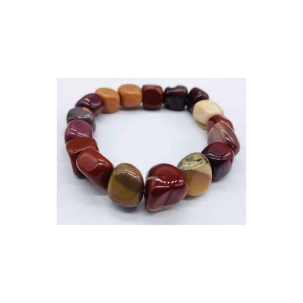 Mookaite gemstone bracelet