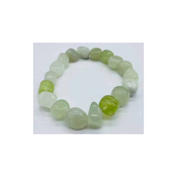 Serpentine gemstone bracelet
