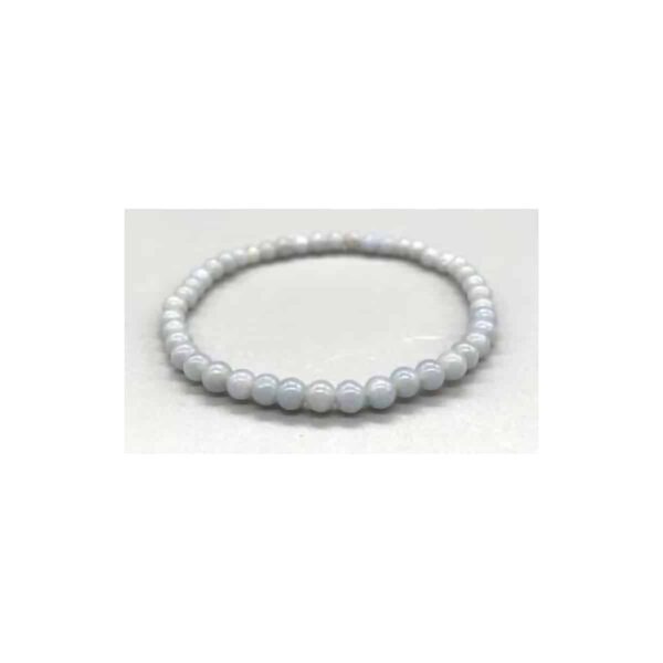 4mm Angelite stretch bracelet