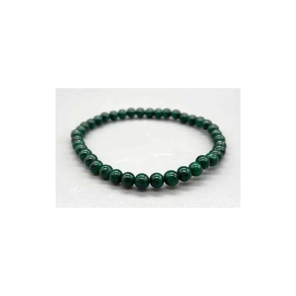 4mm Malachite stretch bracelet