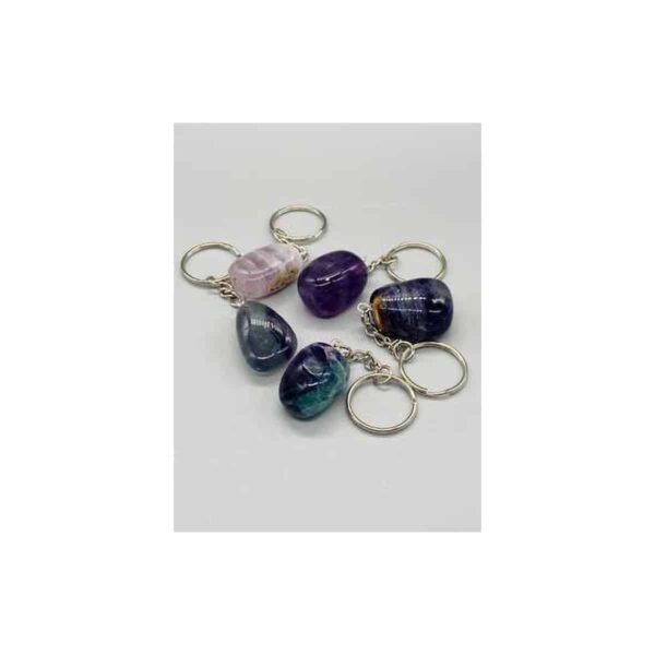 Fluorite keychain