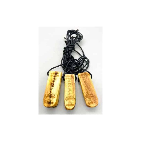 (set of 3) 2" Palo Santo Namaste