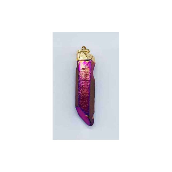 2" Rainbow Quartz pendant