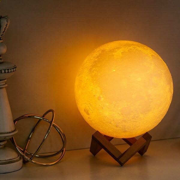 Moon Lamp LED Night Light  - 2 Colors - Image 6