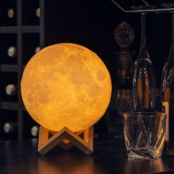 Moon Lamp LED Night Light  - 2 Colors - Image 7
