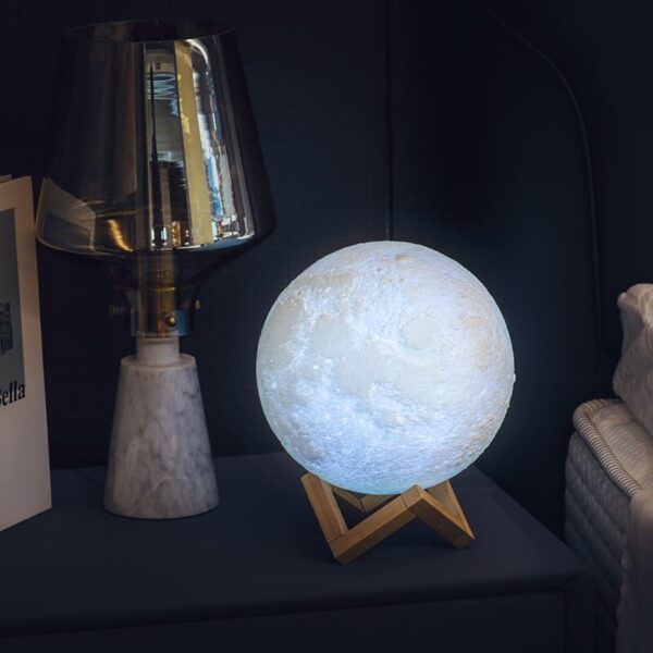 Moon Lamp LED Night Light  - 2 Colors - Image 8