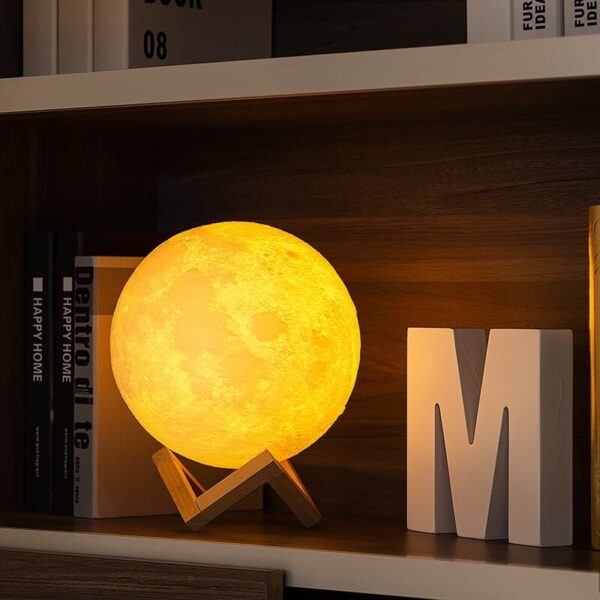 Moon Lamp LED Night Light  - 2 Colors - Image 5