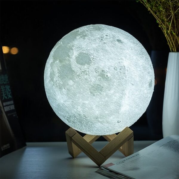 Moon Lamp LED Night Light – 16 Colors - Image 7
