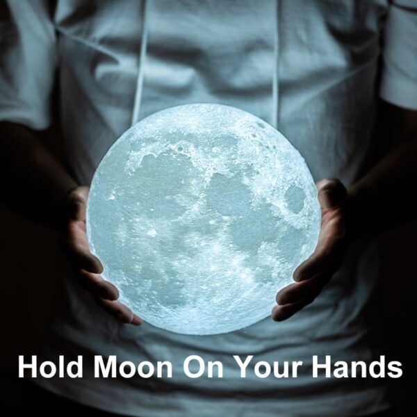 Moon Lamp LED Night Light – 16 Colors - Image 6