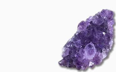 Amethyst crystal cluster