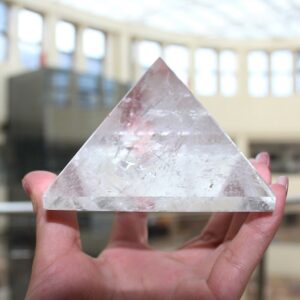 Clear Quartz pyramid