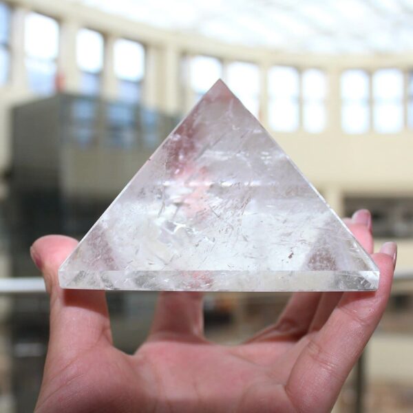 Clear Quartz pyramid