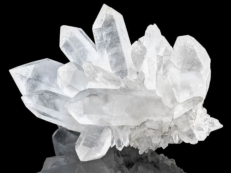 Clear Quartz can amplify the effects of other crystals