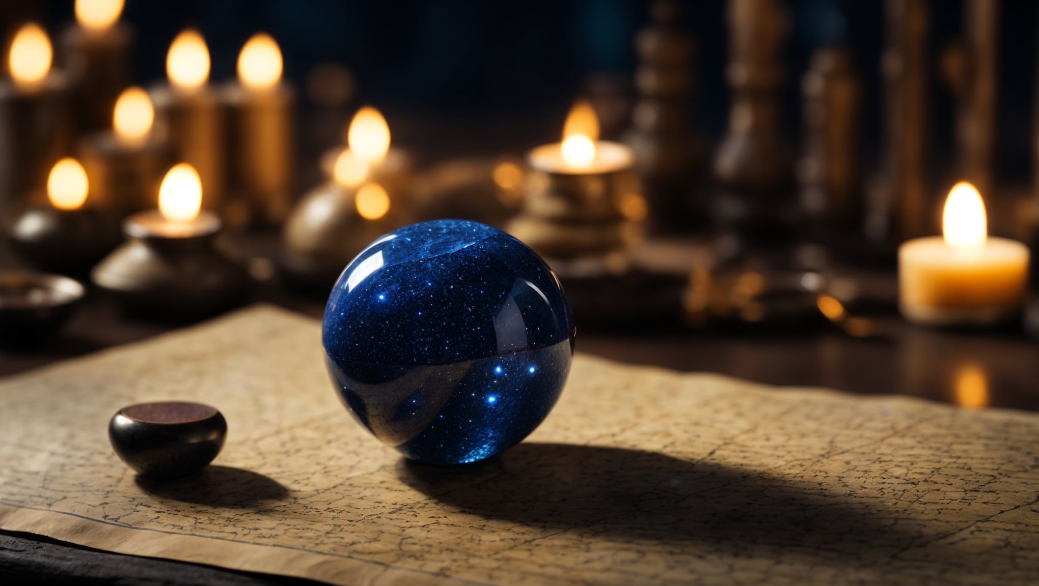 Blue Goldstone Properties - image of blue goldstone crystal