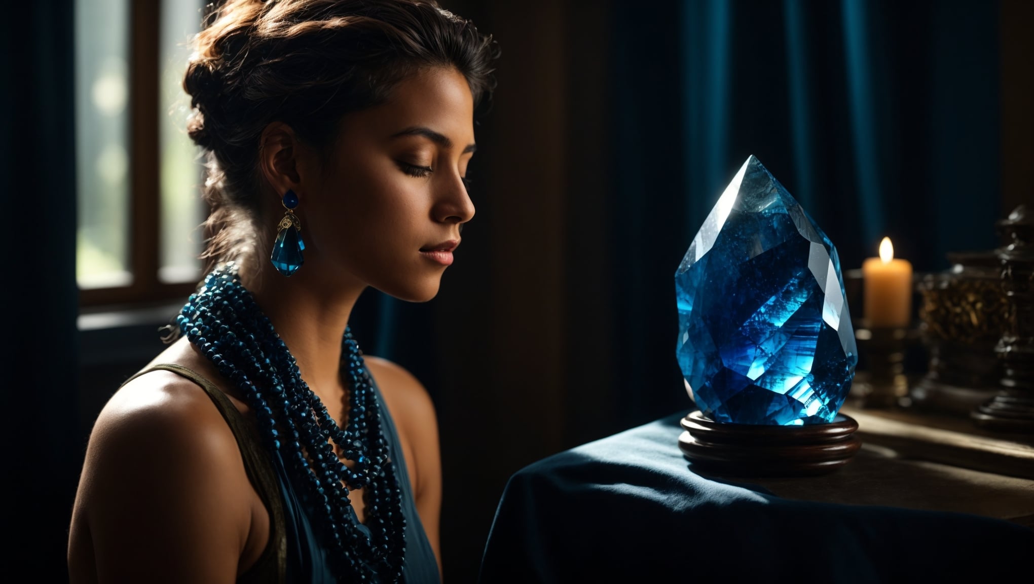 Detailed look at Blue Obsidian properties