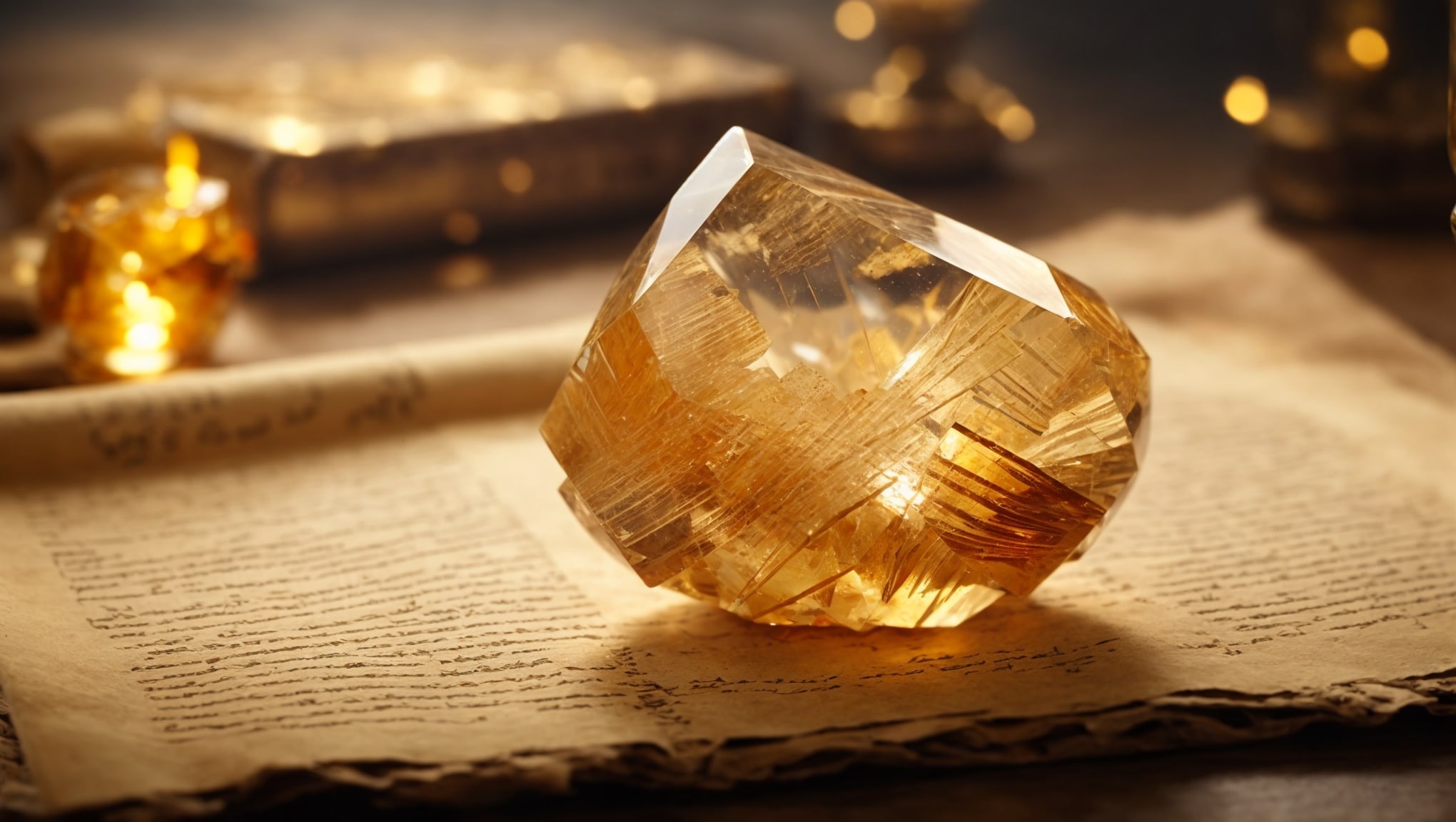 Golden Rutilated Quartz Properties: Discover their Healing Powers