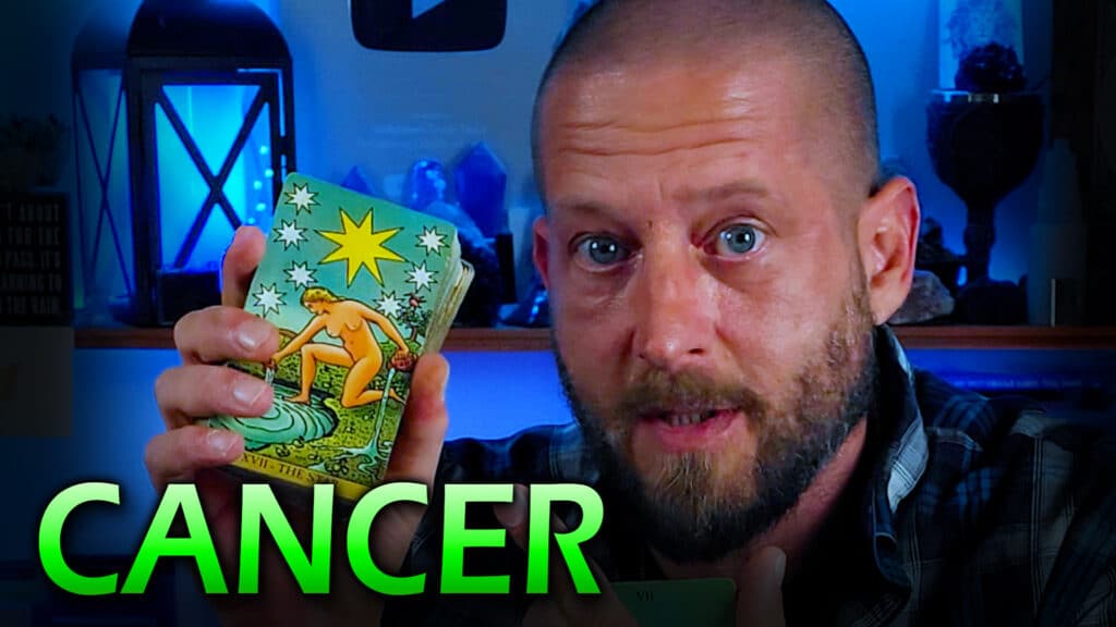 Cancer February 2024 tarot love reading by Allen Hill of Unknown Truth Tarot